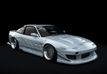 Nissan 180SX RPS13 WORKS9 Custom version 1.1 for Assetto Corsa