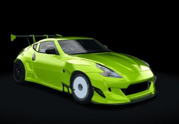 Nissan 370Z Widebody 2008 version 1.1 for Assetto Corsa
