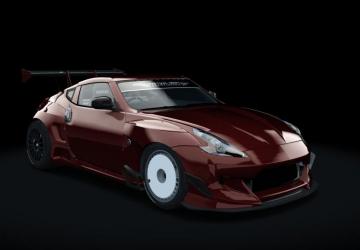 Nissan 370Z Widebody 2008 version 1.1 for Assetto Corsa
