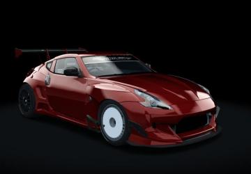 Nissan 370Z Widebody 2008 version 1.1 for Assetto Corsa