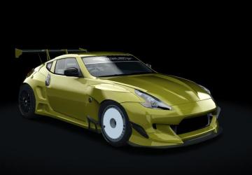 Nissan 370Z Widebody 2008 version 1.1 for Assetto Corsa