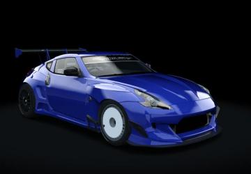 Nissan 370z Widebody 2008 version 1.0 for Assetto Corsa