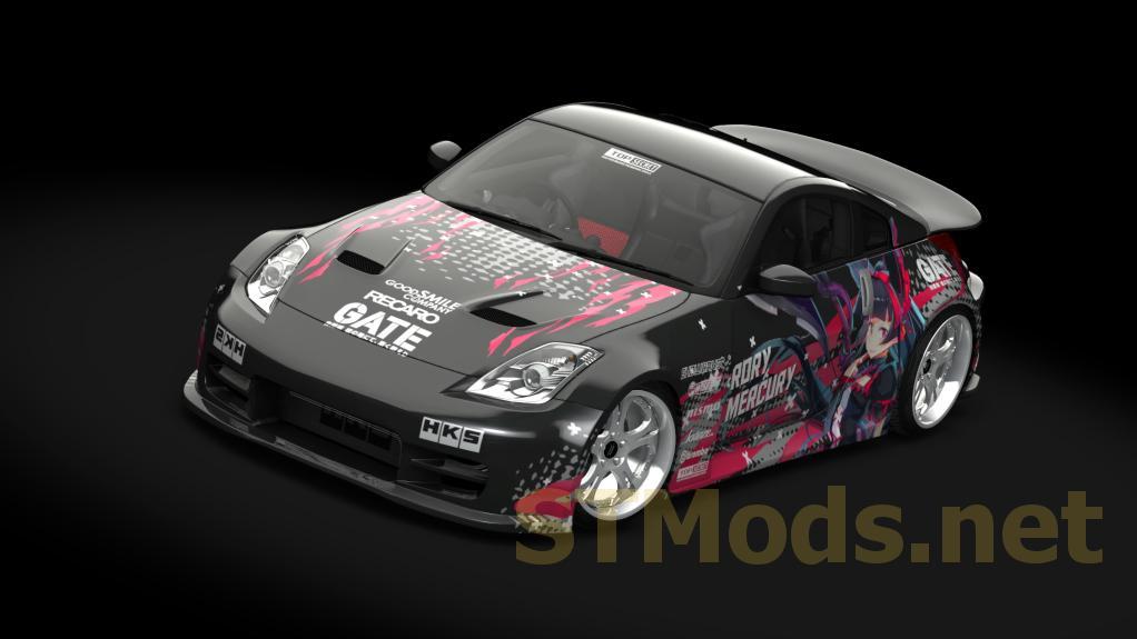 Download Nissan Fairlady Z (Z33) Top Secret Super Gforce v1 for Assetto Corsa