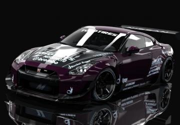 Nissan GT-R35 Rocket Bunny version 1 for Assetto Corsa