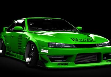Nissan Silvia (S14) Kouki Wonder Glare version 1 for Assetto Corsa