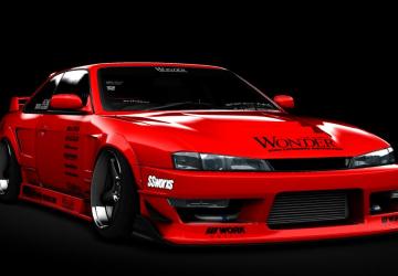 Nissan Silvia (S14) Kouki Wonder Glare version 1 for Assetto Corsa