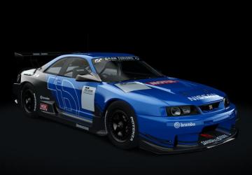Nissan Skyline GT-R R33 Touring Car version 1.2 for Assetto Corsa
