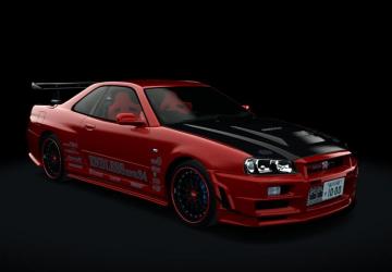 Nissan Skyline GT-R R34 Nismo Omori Factory S1 LG7 v1.1 for Assetto Corsa
