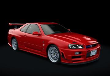 Nissan Skyline GT-R R34 Nismo Omori Factory S1 LG7 v1.1 for Assetto Corsa