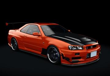 Nissan Skyline GTR R34 Strider.Sp version 1.0 for Assetto Corsa