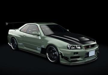 Nissan Skyline GTR R34 Strider.Sp version 1.0 for Assetto Corsa