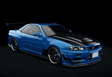 Nissan Skyline GTR R34 Strider.Sp version 1.0 for Assetto Corsa