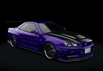 Nissan Skyline GTR R34 Strider.Sp version 1.0 for Assetto Corsa