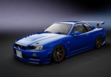Nissan skyline R34 GT-R Nasher version 1 for Assetto Corsa