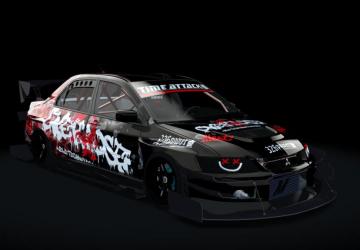NSG Mitsubishi Evo IX WTAC ProAM version 2 for Assetto Corsa