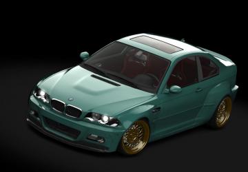 Overpass Visuals BMW M3 E46 Pandem Street for Assetto Corsa