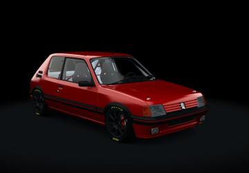 Peugeot 205 GTI 1.9 Gutmann T16v 222cv version 1.0 for Assetto Corsa