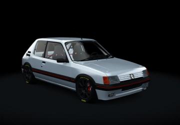 Peugeot 205 GTI 1.9 Gutmann T16v 222cv version 1.0 for Assetto Corsa