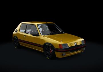 Peugeot 205 GTI 1.9 Gutmann T16v 222cv version 1.0 for Assetto Corsa