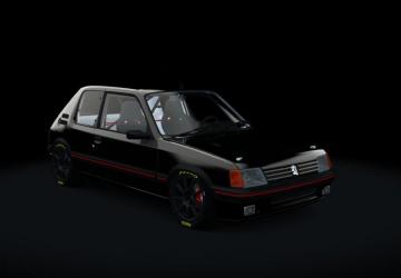 Peugeot 205 GTI 1.9 Gutmann T16v 222cv version 1.0 for Assetto Corsa