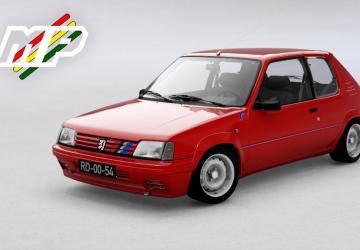 Peugeot 205 Rally version 1.0 for Assetto Corsa