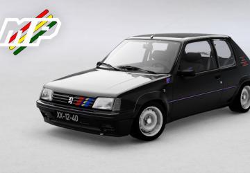 Peugeot 205 Rally version 1.0 for Assetto Corsa