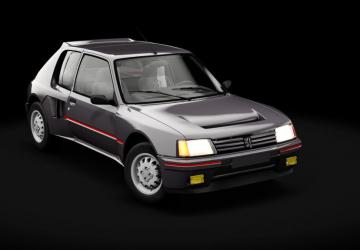 Peugeot 205 Turbo 16 version 1 for Assetto Corsa