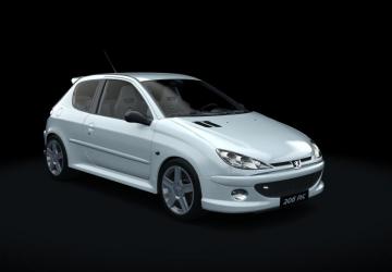 Peugeot 206 RC 2004 version 1.1 for Assetto Corsa