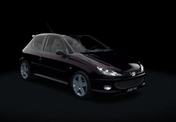Peugeot 206 RC 2004 version 1.1 for Assetto Corsa