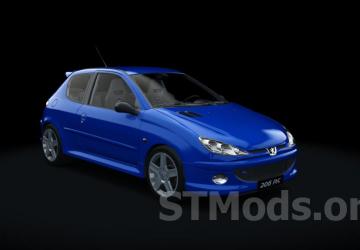 Peugeot 206 RC 2004 version 1.2 for Assetto Corsa