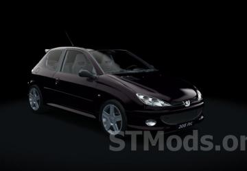 Peugeot 206 RC 2004 version 1.2 for Assetto Corsa