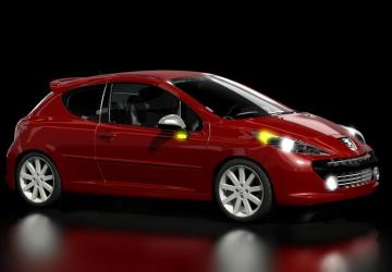Peugeot 207 RC version 1.1 for Assetto Corsa