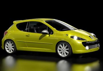 Peugeot 207 RC version 1.1 for Assetto Corsa