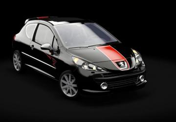 Peugeot 207 RC Phase 2 version 4 for Assetto Corsa