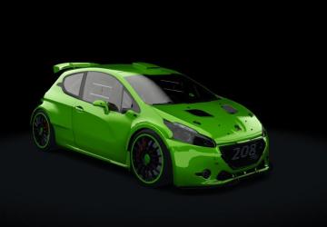 Peugeot 208 R5 Track Edition version 1.1 for Assetto Corsa