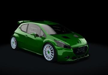 Peugeot 208 R5 Track Edition version 1.1 for Assetto Corsa