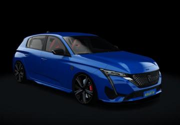 Peugeot 308 2022 version 1.1 for Assetto Corsa