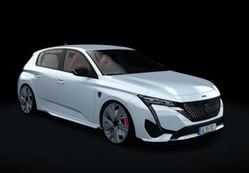 Peugeot 308 2022 version 1.1 for Assetto Corsa