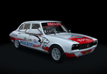 Peugeot 504 version 1.1 for Assetto Corsa