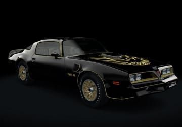 Pontiac Firebird Trans Am T/A 6.6 1977 version 1.12.1 for Assetto Corsa