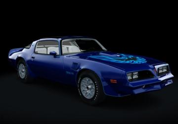 Pontiac Firebird Trans Am T/A 6.6 1977 version 1.12.1 for Assetto Corsa
