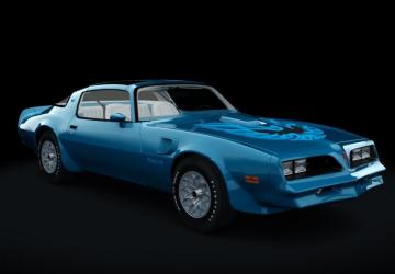 Pontiac Firebird Trans Am T/A 6.6 1977 version 1.12.1 for Assetto Corsa