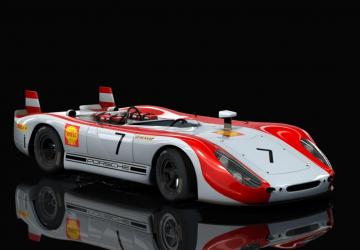 Porsche 908 LH Flunder Spyder version 1.1 for Assetto Corsa