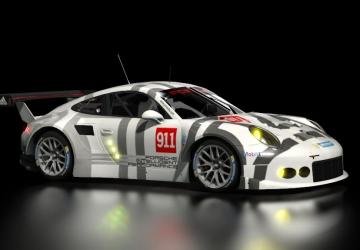 Porsche 911 GTE RSR ’15 version 1 for Assetto Corsa