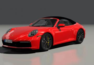 Porsche 992 4S Cabriolet 2020 cw/roof version 1 for Assetto Corsa