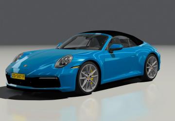 Porsche 992 4S Cabriolet 2020 cw/roof version 1 for Assetto Corsa