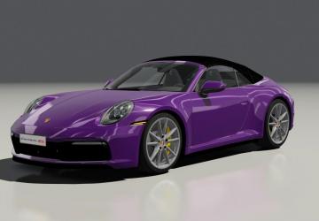 Porsche 992 4S Cabriolet 2020 cw/roof version 1 for Assetto Corsa