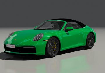 Porsche 992 4S Cabriolet 2020 cw/roof version 1 for Assetto Corsa