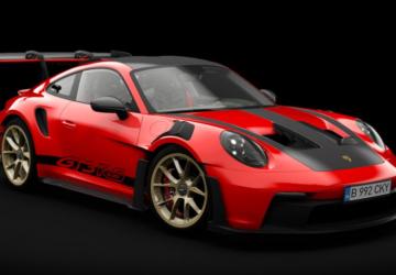 Porsche 992 GT3 RS Weissach 2023 version 1.1 for Assetto Corsa