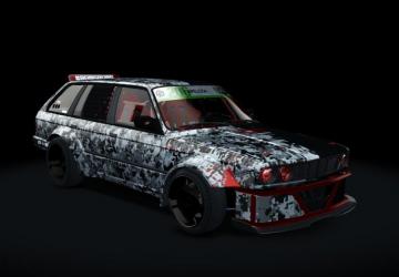 PSR BMW E30 Touring V8 Lapelosa version 2.0 for Assetto Corsa